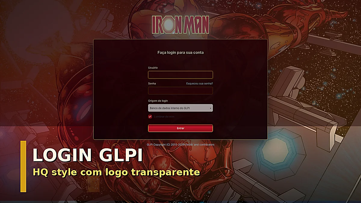 Como configurar a tela de login do GLPI com CSS por entidade